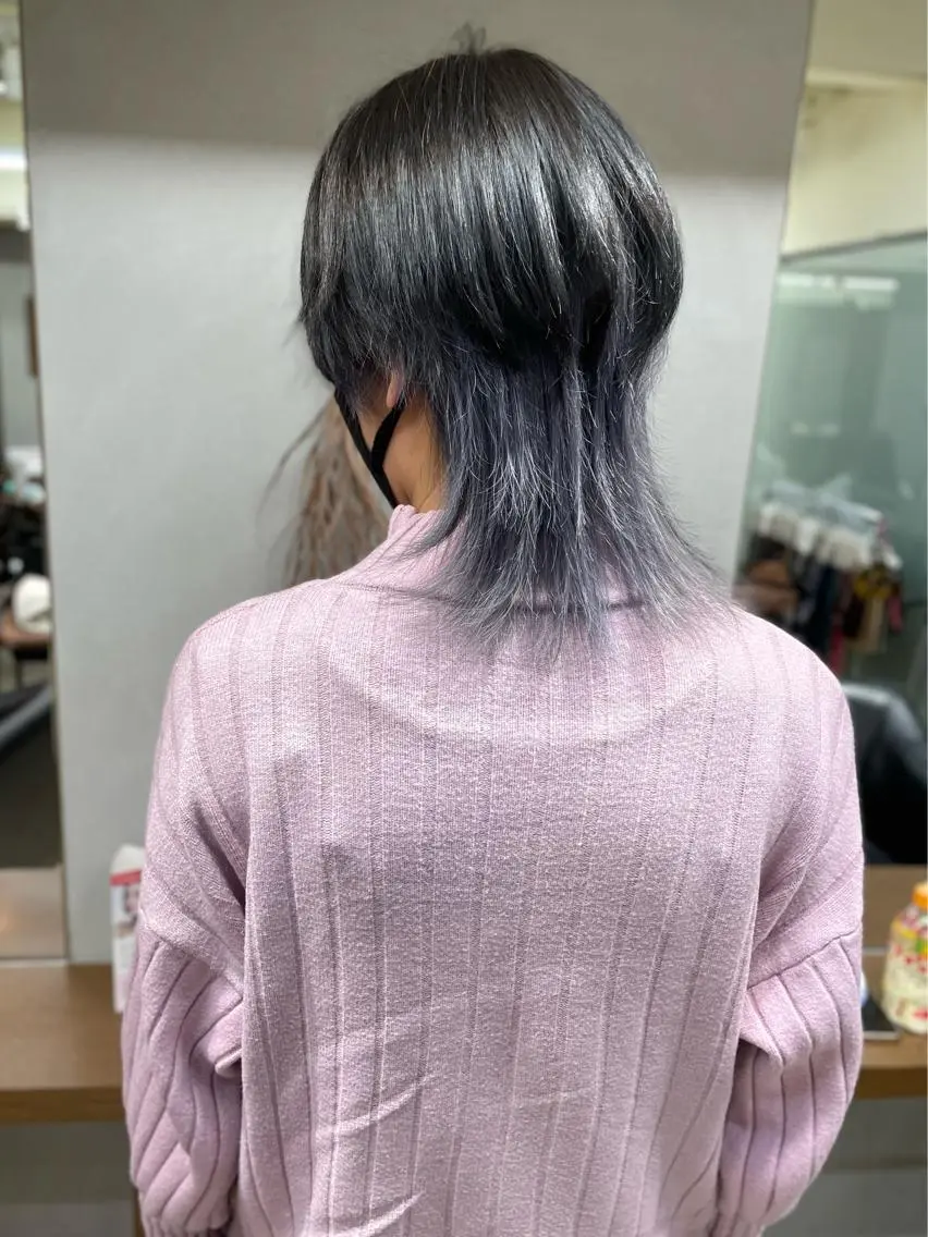 カラー ヘアカラー トリートメント yasuハイトーン/ デザインカラーのヘアスタイル