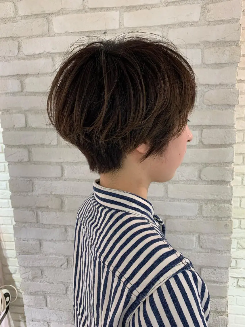 ショート カラー パーマ ヘアアレンジ マツエク・マツパ レイヤー&カラー 人気美容師倉崎涼のヘアスタイル