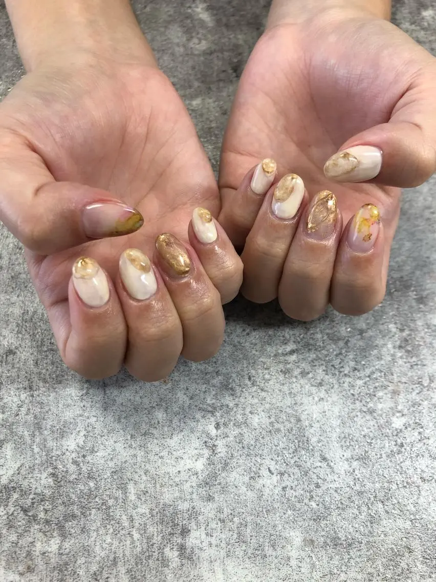 ネイル ハンドネイル 【LINON】 airiのネイルデザイン
