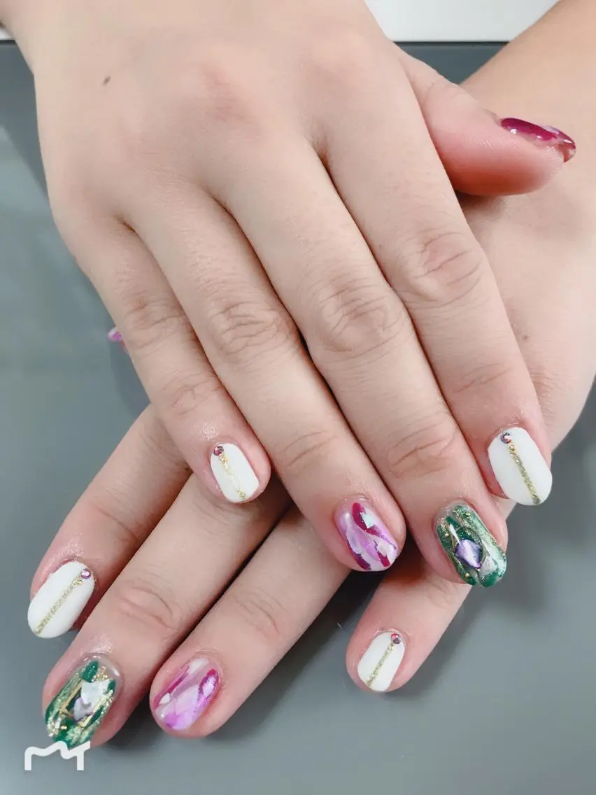 ネイル 持ち込み ハンドネイル Masuko Yasukaのネイルデザイン