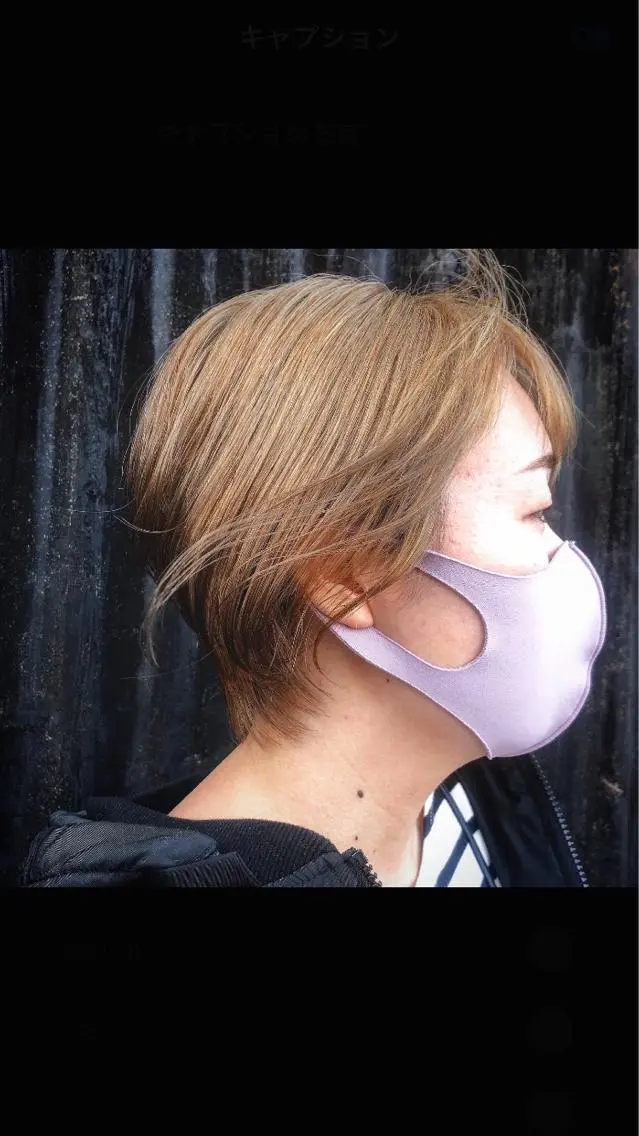 ショート YAP！HAIR トコツメアヤノのヘアスタイル