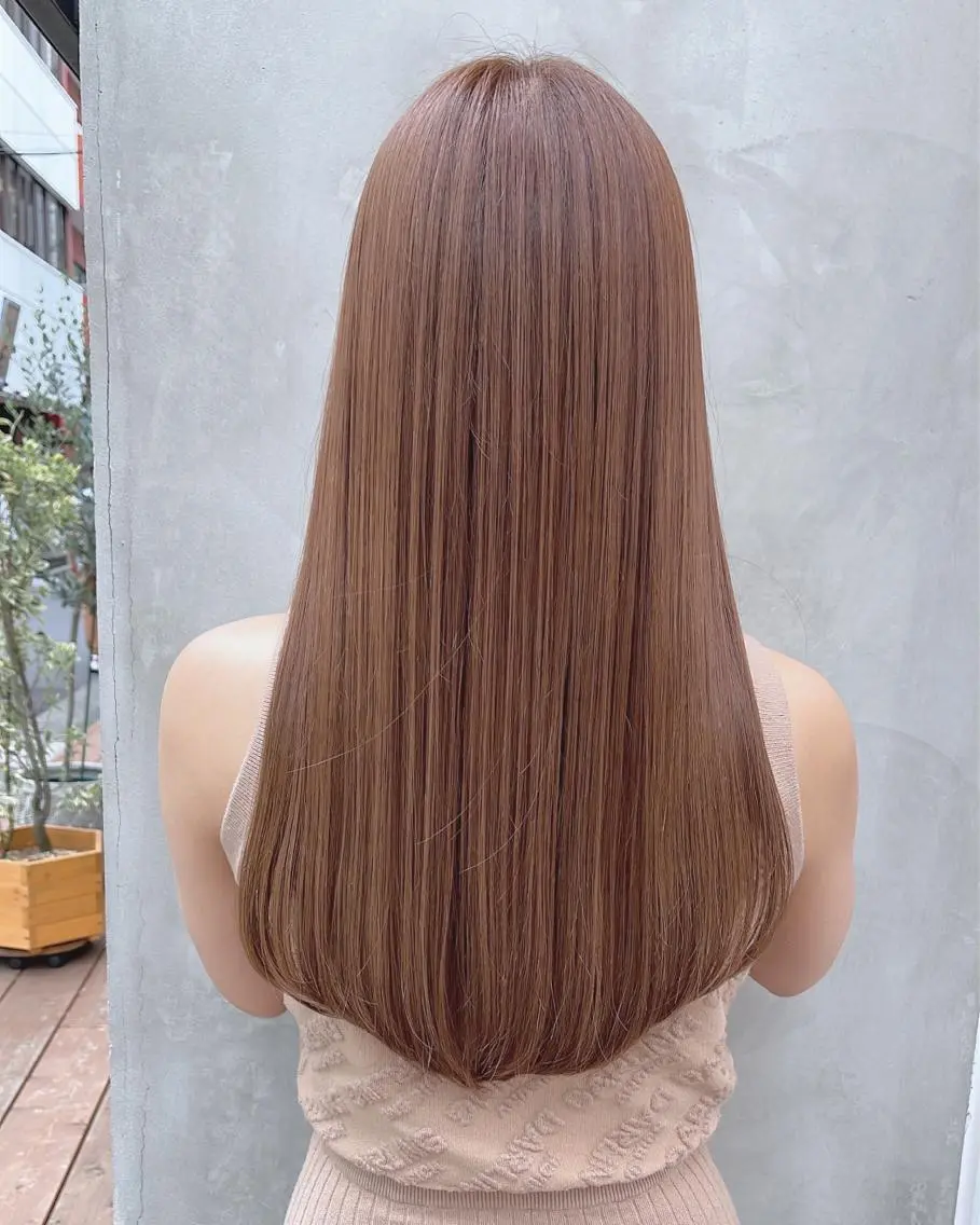 ロング 中顔面短縮 顔まわり新田大翔のヘアスタイル