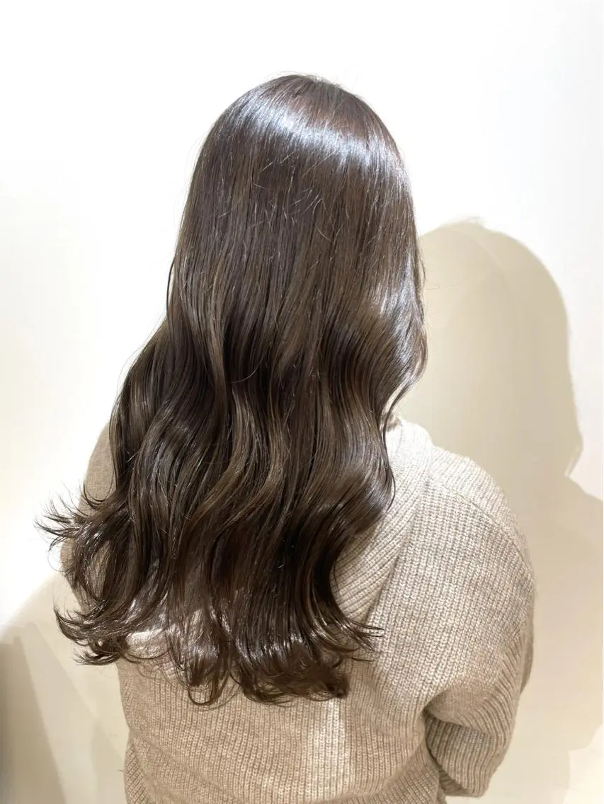 ロング カラー ヘアカラー 佐藤 梨里花 ❤︎のヘアスタイル