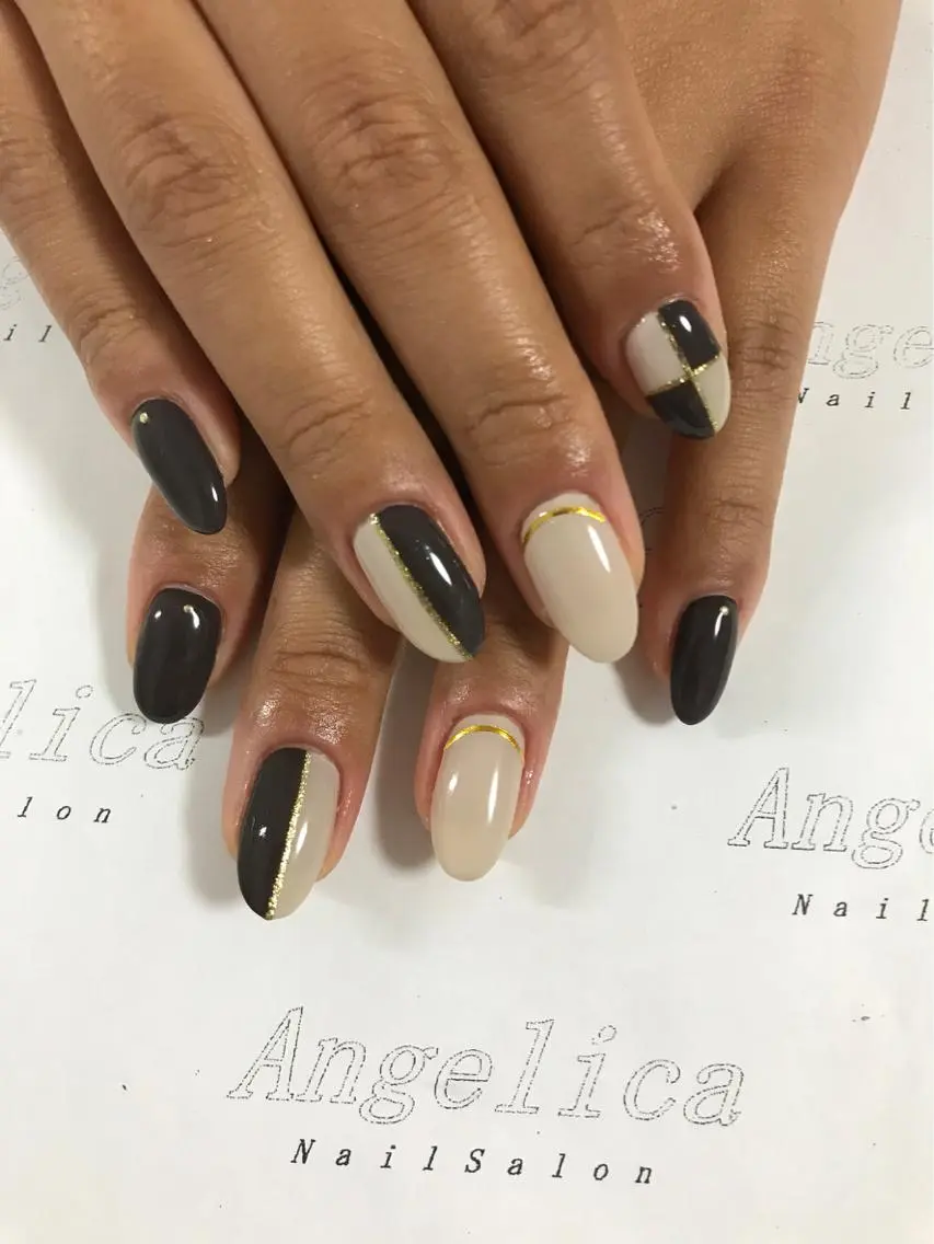 ネイル ハンドネイル Angelica ネイリストのネイルデザイン