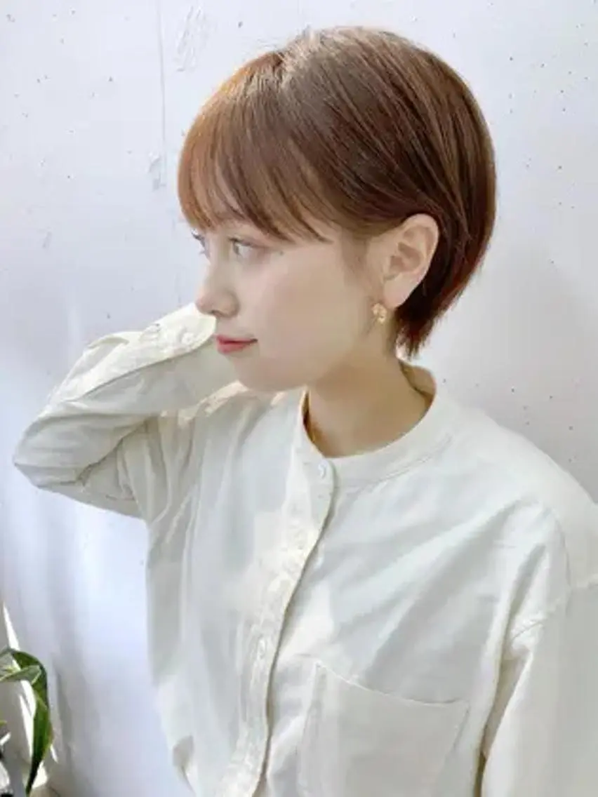 ショート カット ヘアカラー トリートメント 【公式】Adatto 🩵艶＆透明感カラーのヘアスタイル