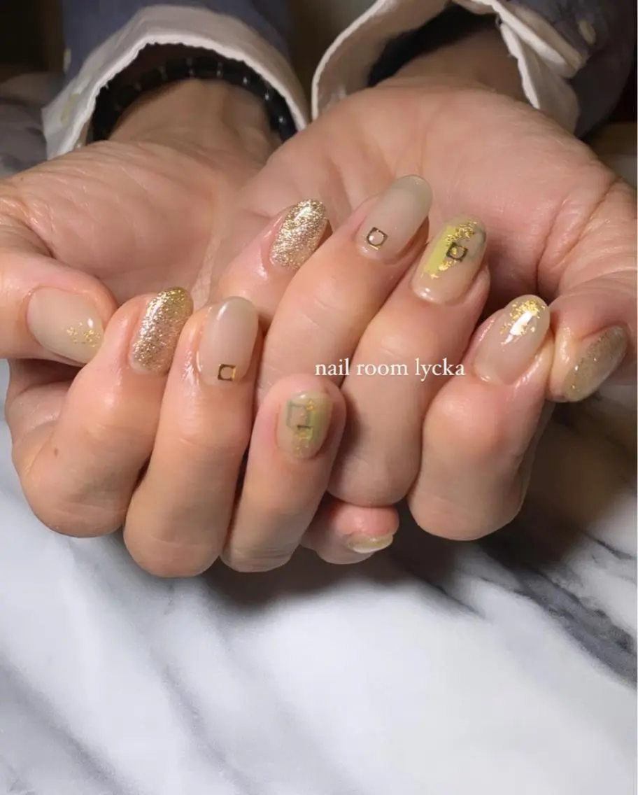 ネイル ネイルルームリッカ 𝐦𝐚𝐲𝐮のネイルデザイン