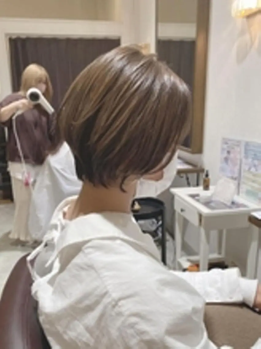ショート カラー ショートヘア ARCH FREE予約のヘアスタイル