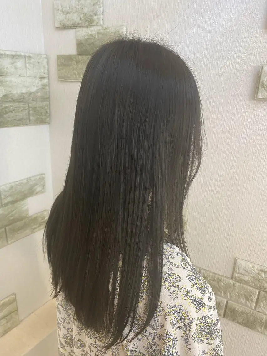 ロング カラー 透明感カラー グレージュ ️🫧押上️🫧はな 🫧まとまるショートのヘアスタイル