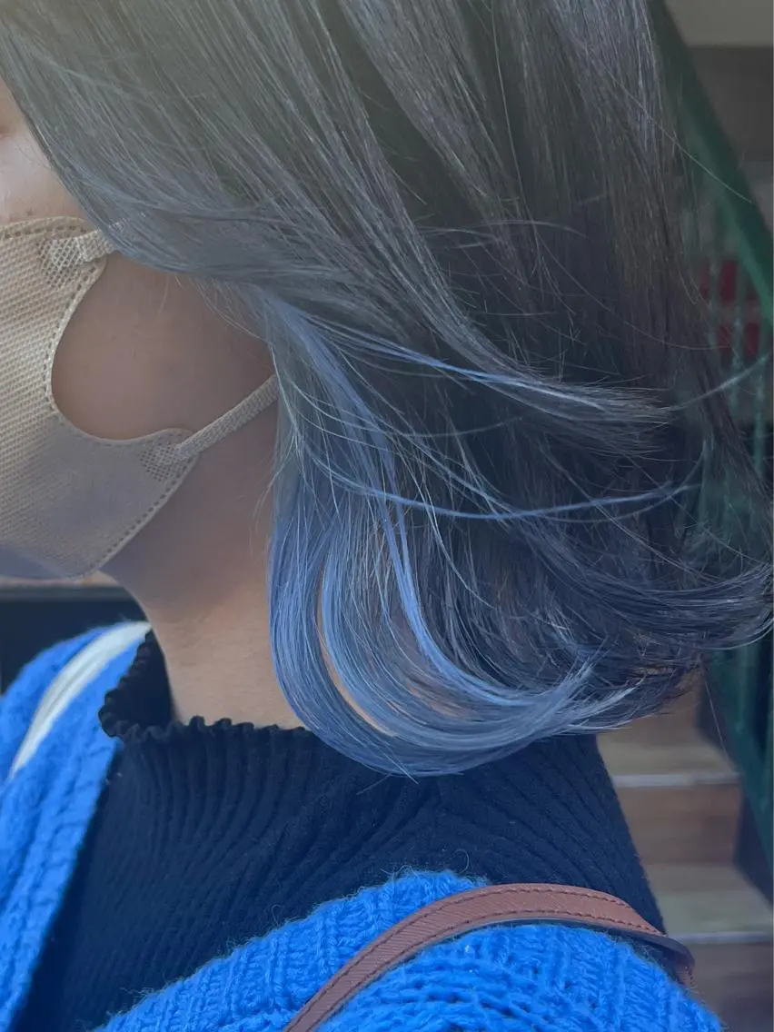 ミディアム カラー ✅似合わせ レイヤーカット梅澤徹のヘアスタイル