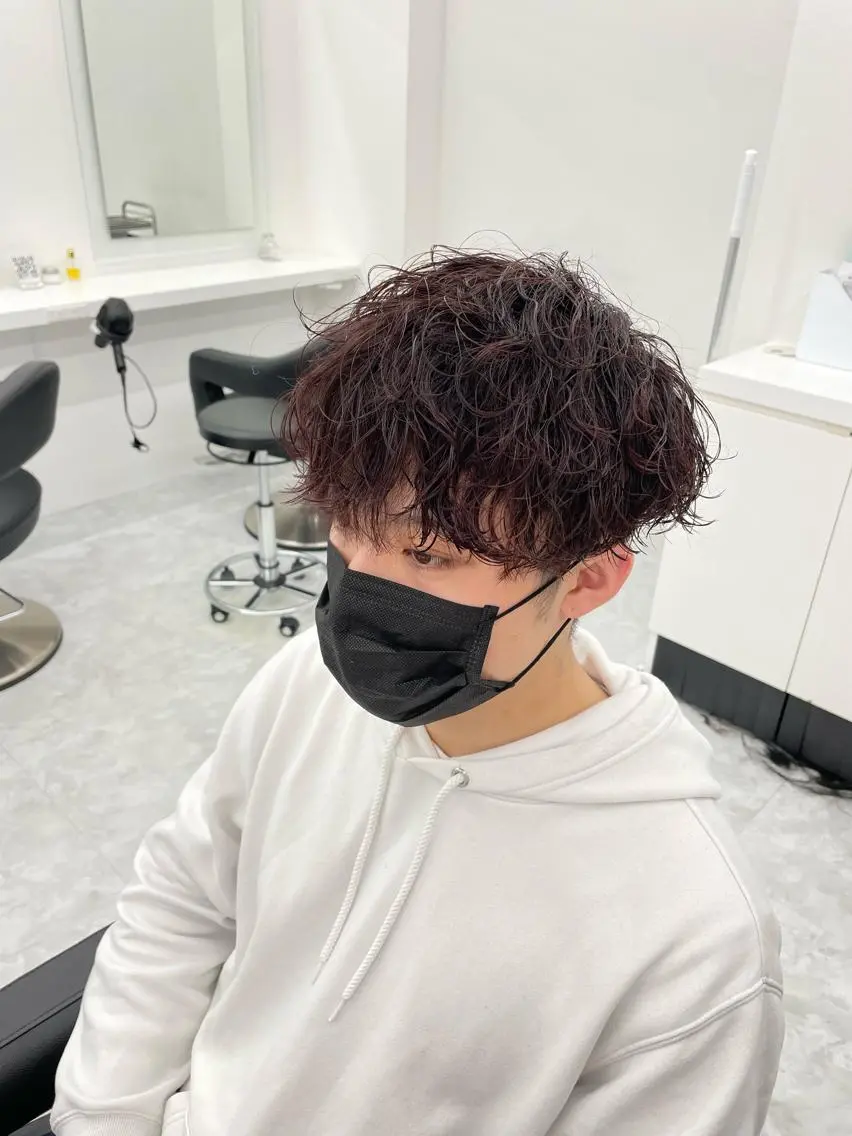 ショート カラー パーマ メンズ 🔷横浜/メンズ TAKUMI🔷のヘアスタイル