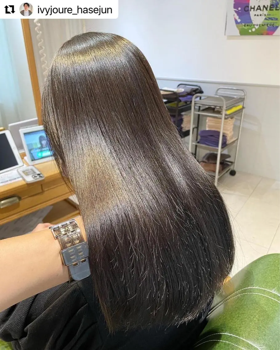 セミロング 髪質改善 トリートメント 過去一の柔髪ヘア 🌿einshairのヘアスタイル