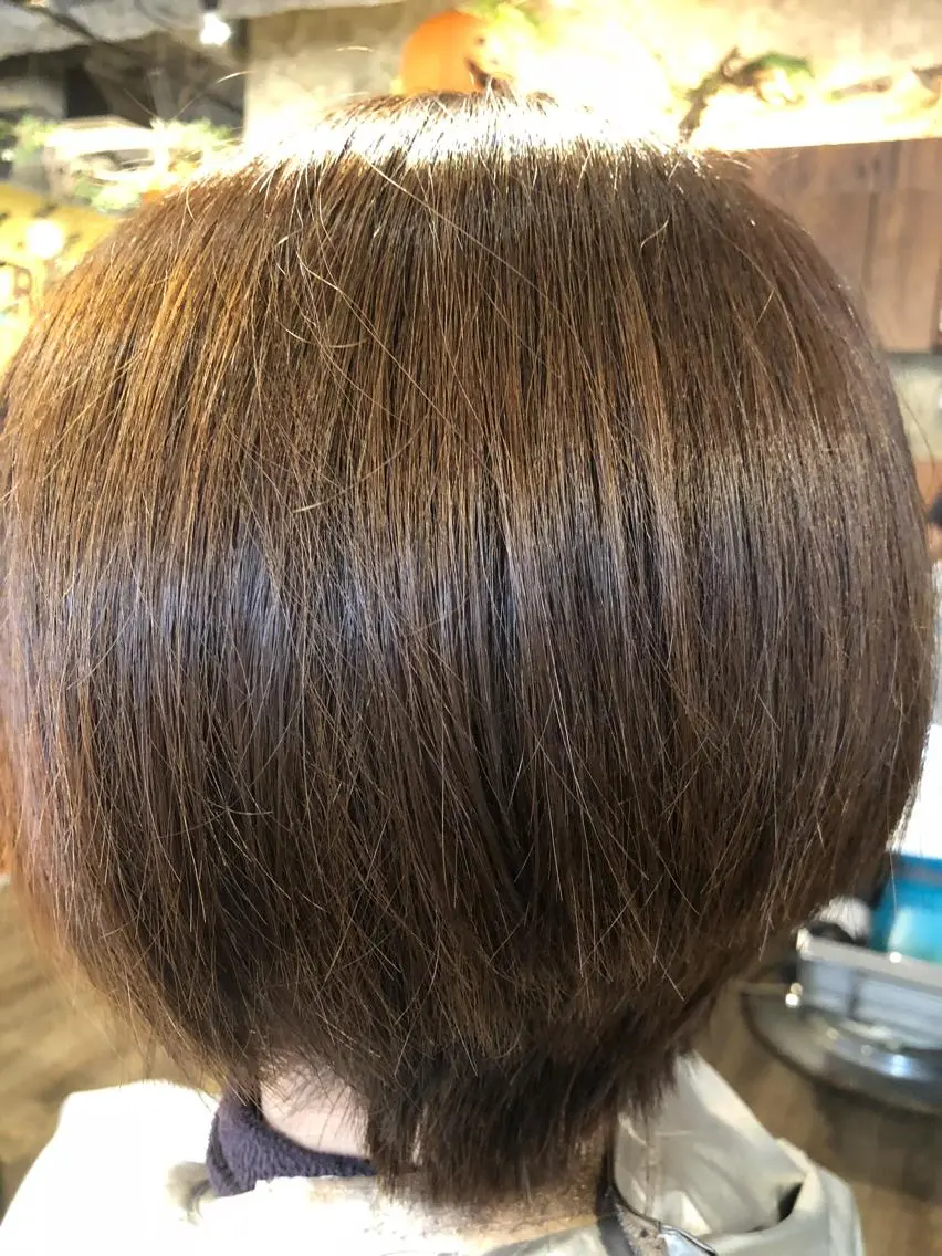 カラー アッシュ カット ヘアカラー ISHIMORI  のヘアスタイル