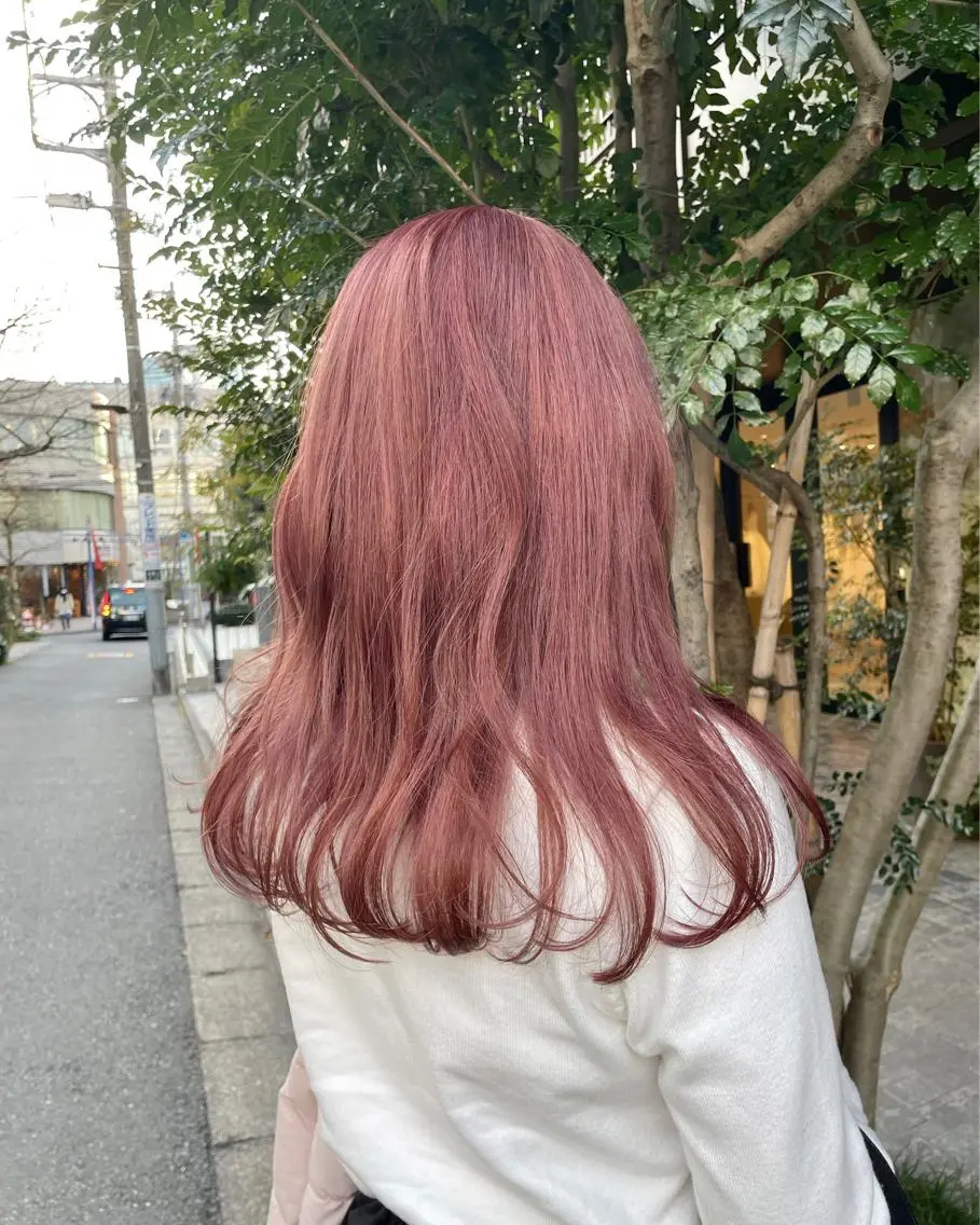 ロング カラー kana .のヘアスタイル