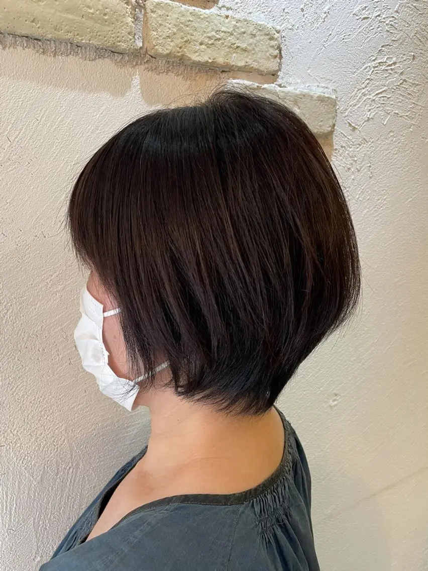 ショート カット ヘアーズベリー 藤本のヘアスタイル