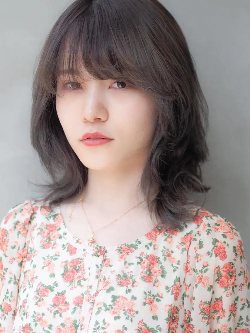 ミディアム ミディアムレイヤー レイヤーカット ショート・ボブ 徳竹淳一のヘアスタイル