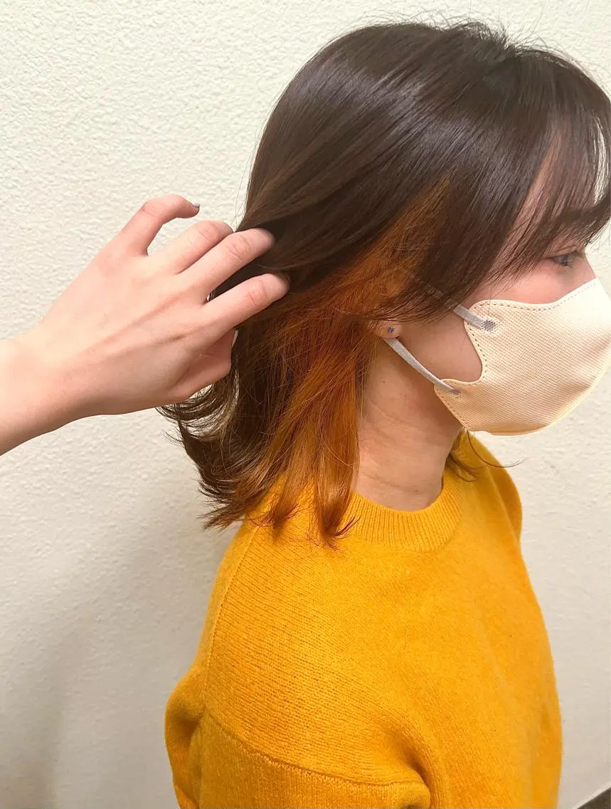 ミディアム カット ヘアカラー 🌼こやま かおり🌼のヘアスタイル