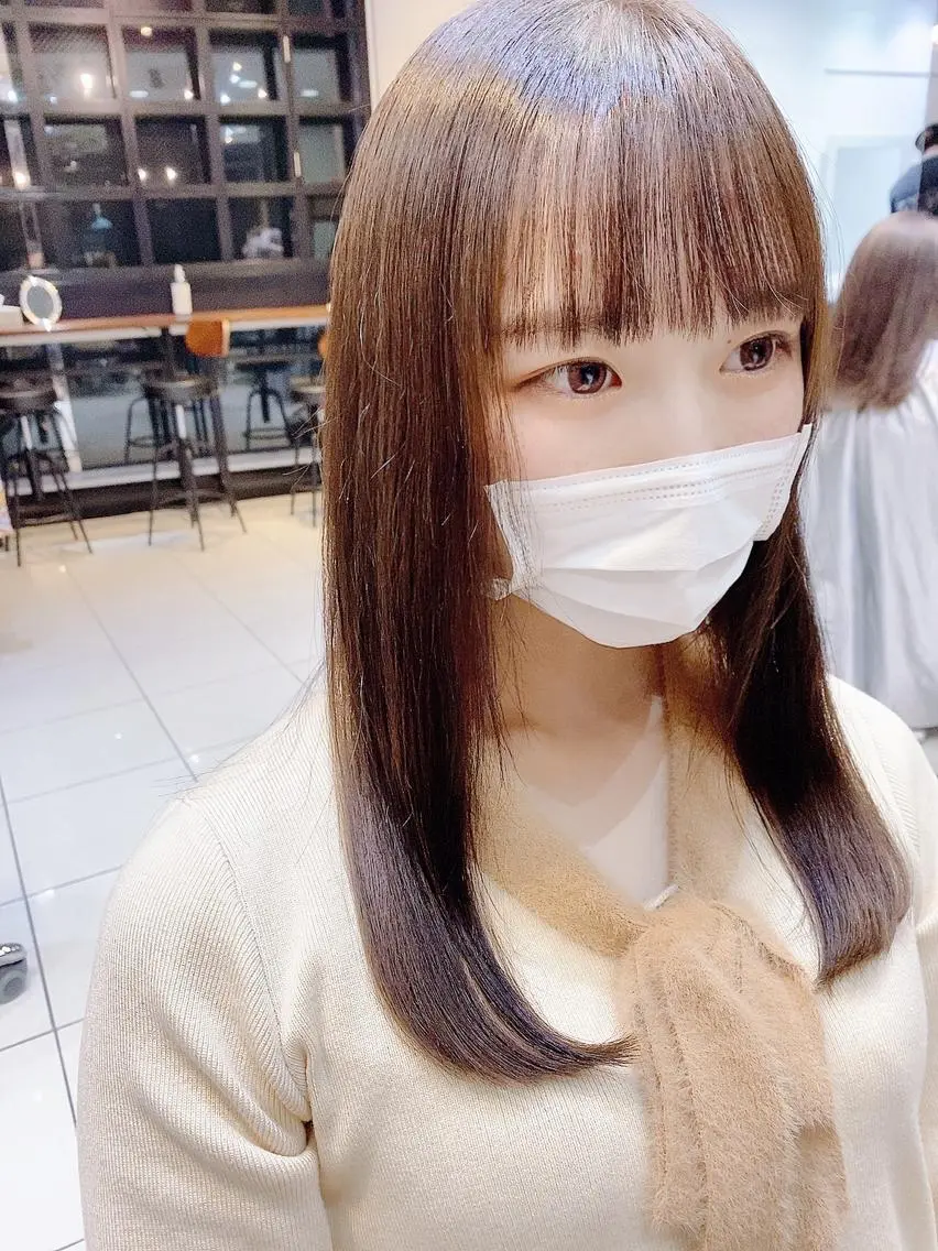 ミディアム カラー カット ヘアカラー 縮毛矯正 トリートメント Bianca 代表 硲 貴亮【東武練馬】のヘアスタイル