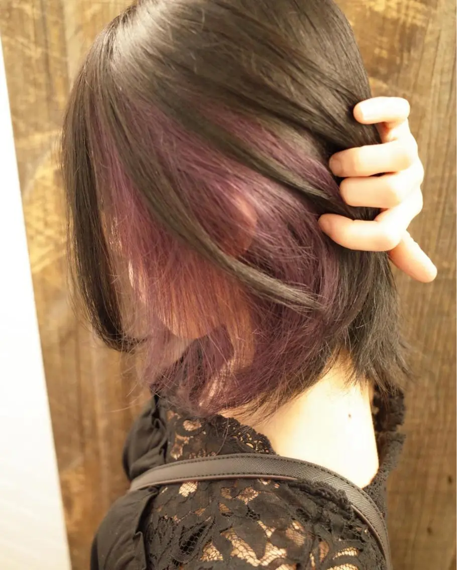 ミディアム カラー パーマ ヘアアレンジ ヘアカラー Bianca  代表 硲　貴亮【東武練馬】のヘアスタイル