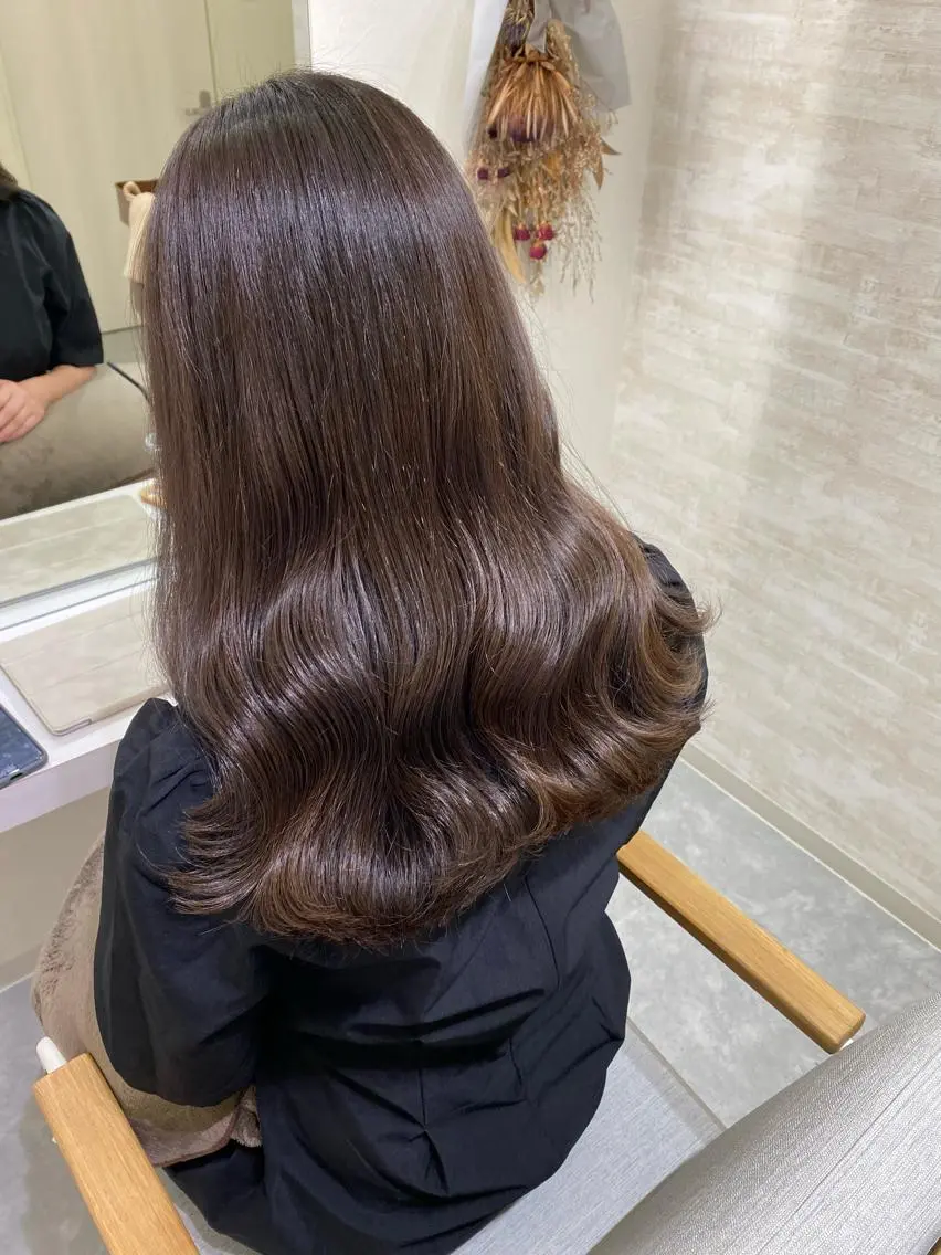 ロング 髪質改善 トリートメント カット ヘアカラー トリートメント 髪質改善&ヘアケア 永山若奈のヘアスタイル