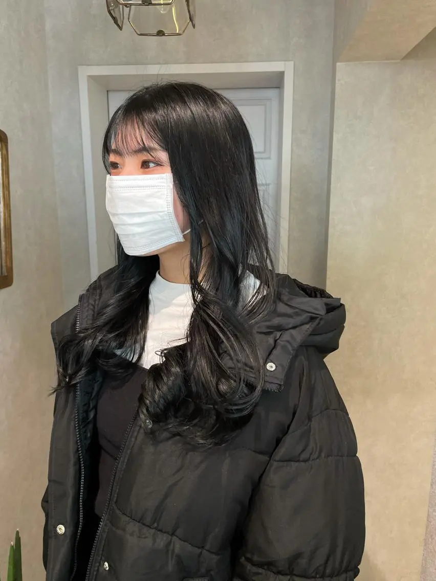 ロング カラー ヘアカラー ナチュラル透明感🌱 小山美樹子のヘアスタイル