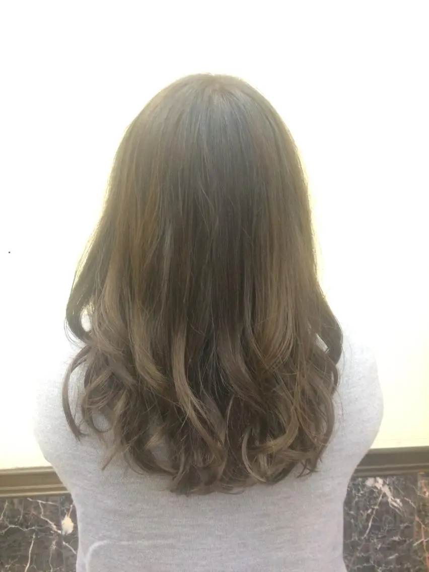 カラー アッシュ カット ヘアカラー GranCieux 水戸/まつパ🧡黒柳のマツエク・マツパデザイン