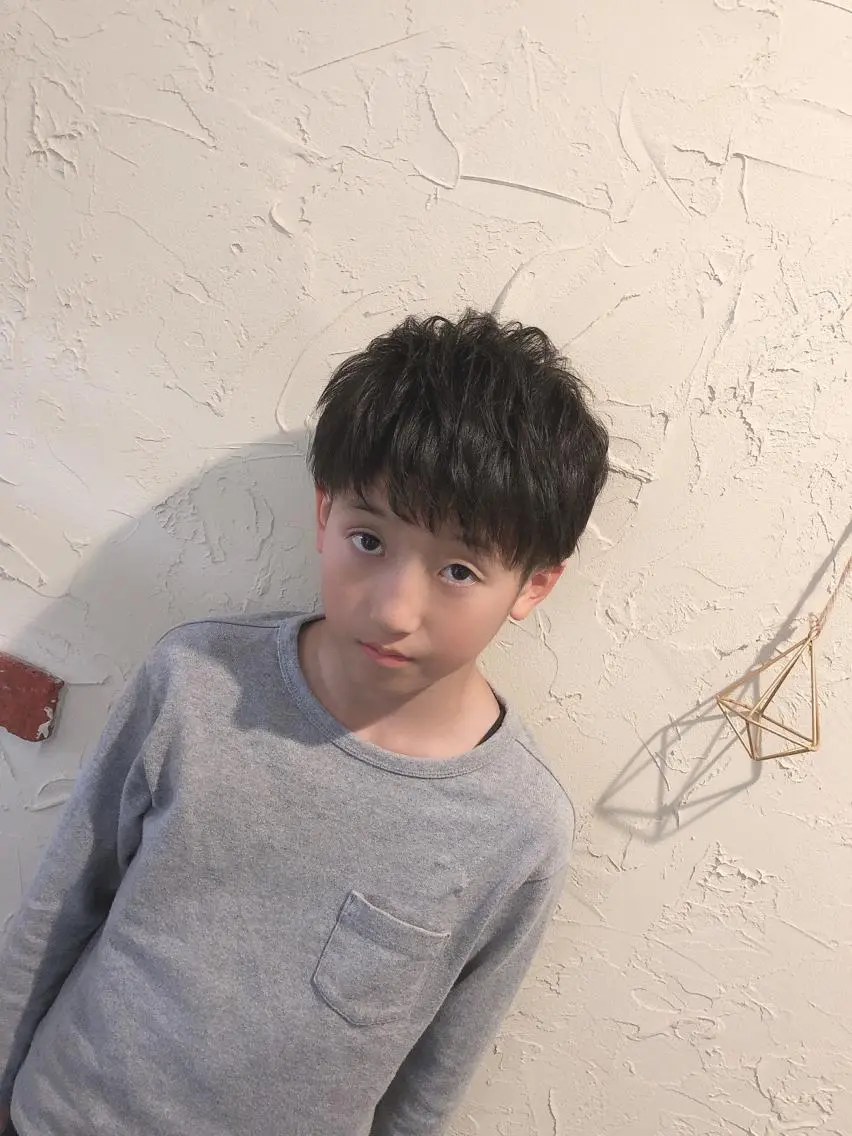 キッズ カット 🌈20年目突入🎉 山口のヘアスタイル