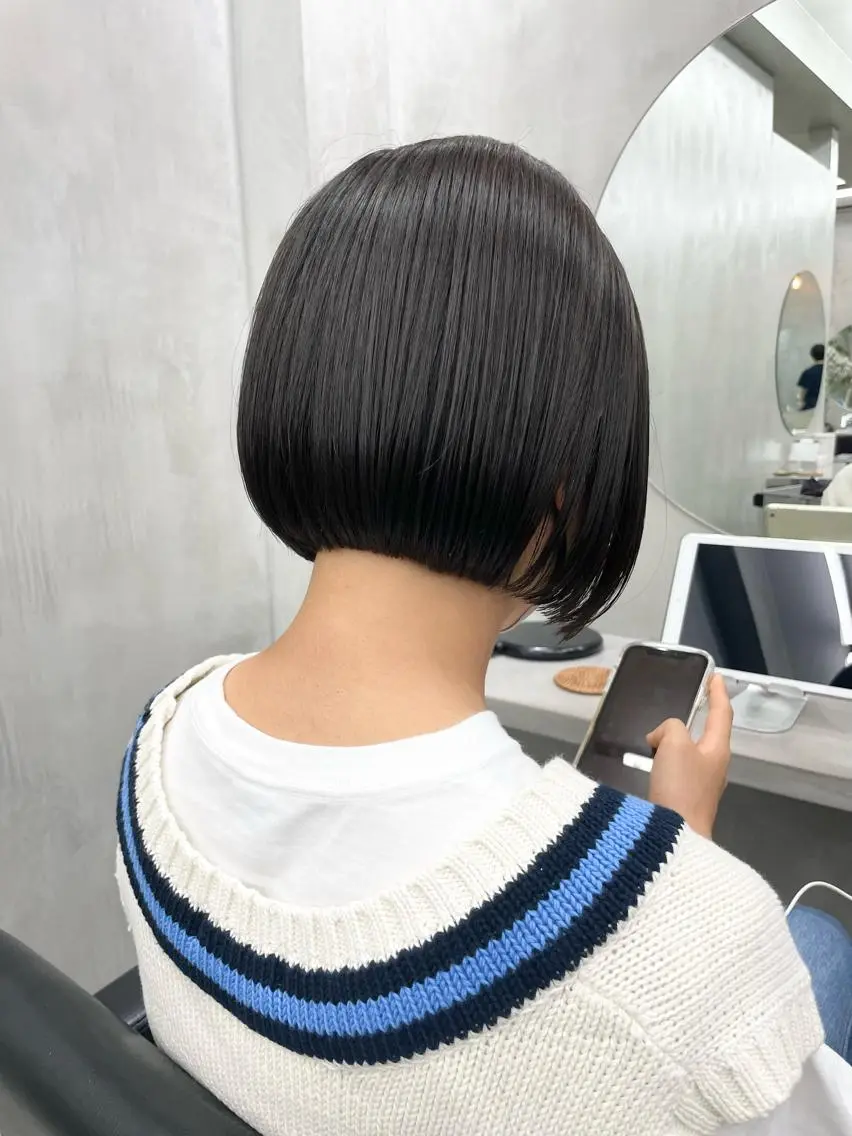 ショート カラー 華 /ショート/ボブのヘアスタイル