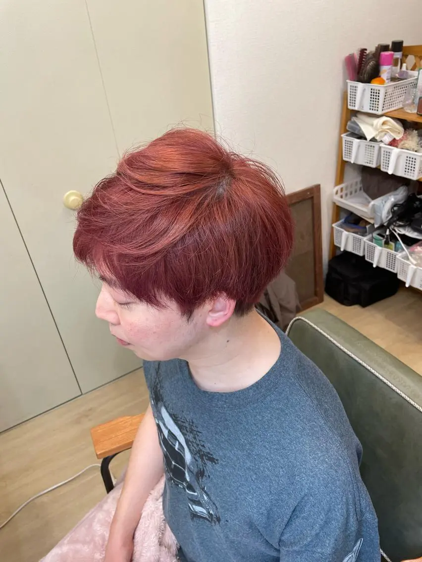 ショート カラー ダブルカラー カット ヘアカラー トリートメント HempBeauty 浅野アサミのヘアスタイル