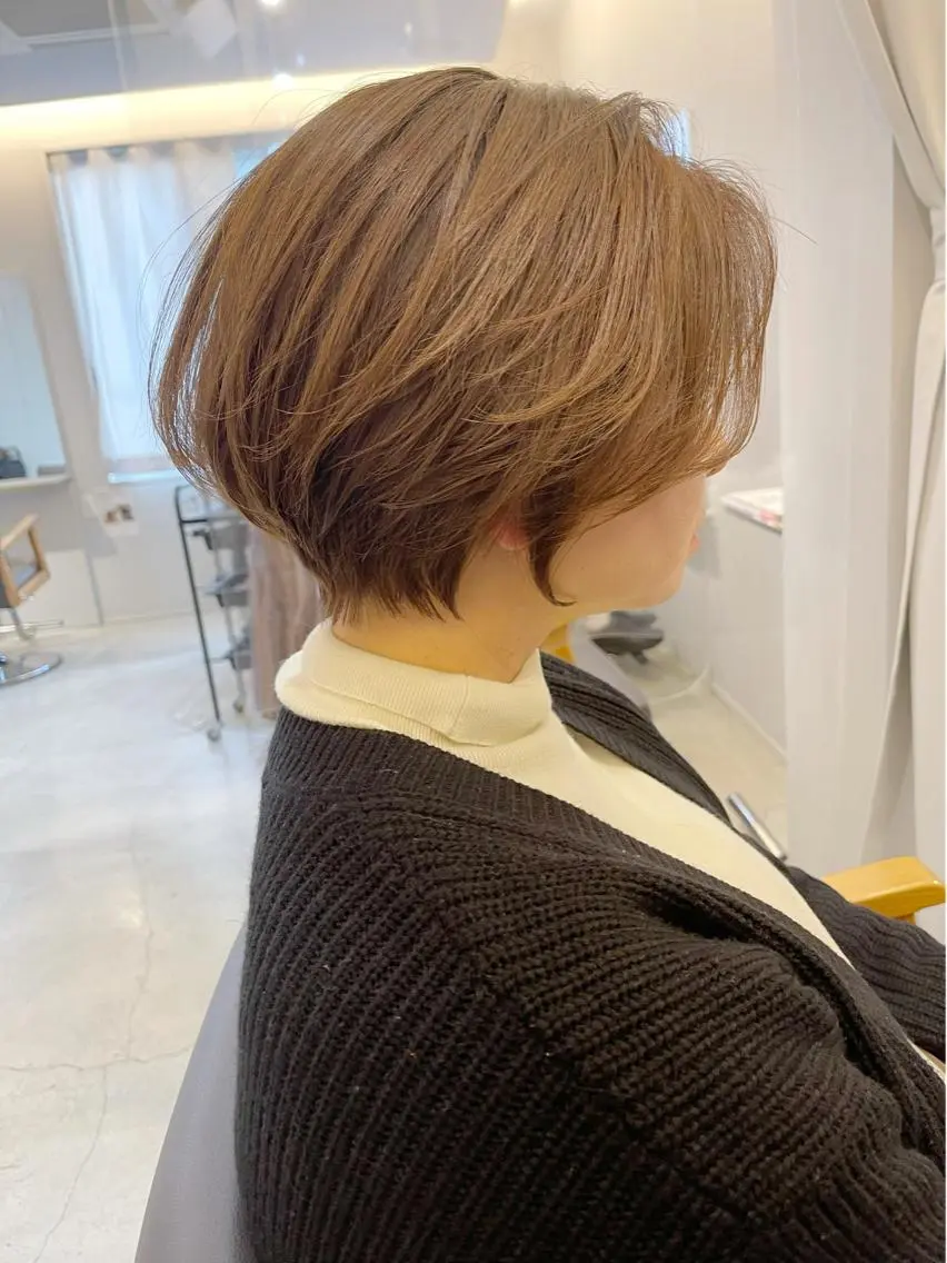 ショート ✂ショート・ボブ専門 顔型診断✂奥田裕仁のヘアスタイル