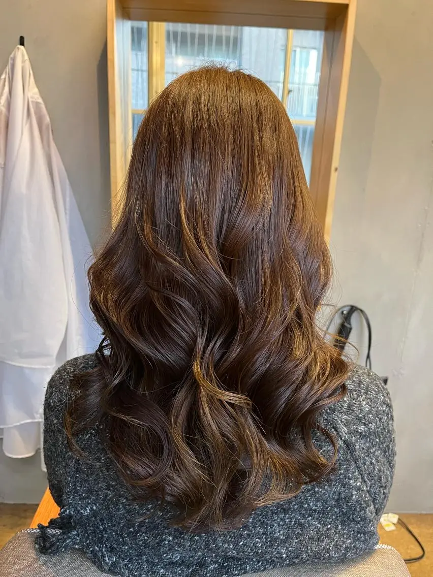 ロング カラー 古川 尚実のヘアスタイル