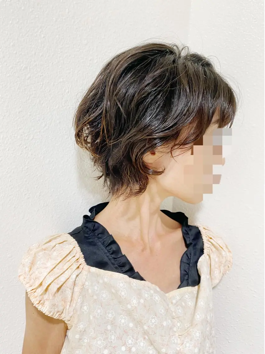 パーマ ショートカット/ カラーARAI🫧のヘアスタイル