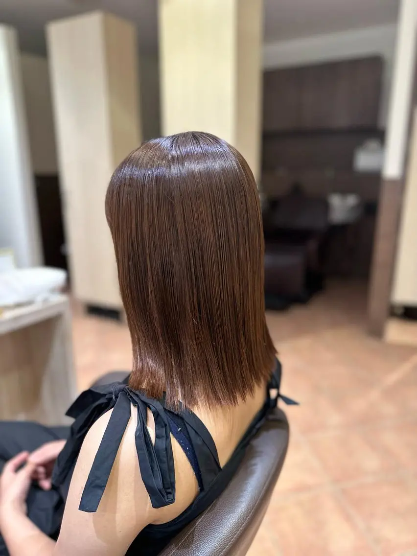 セミロング ☘️お悩み解決☘️ 岡部恒輝のヘアスタイル