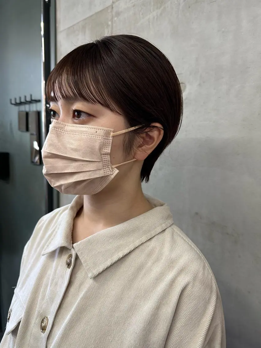 ショート カット SALTWATER AYARIのヘアスタイル