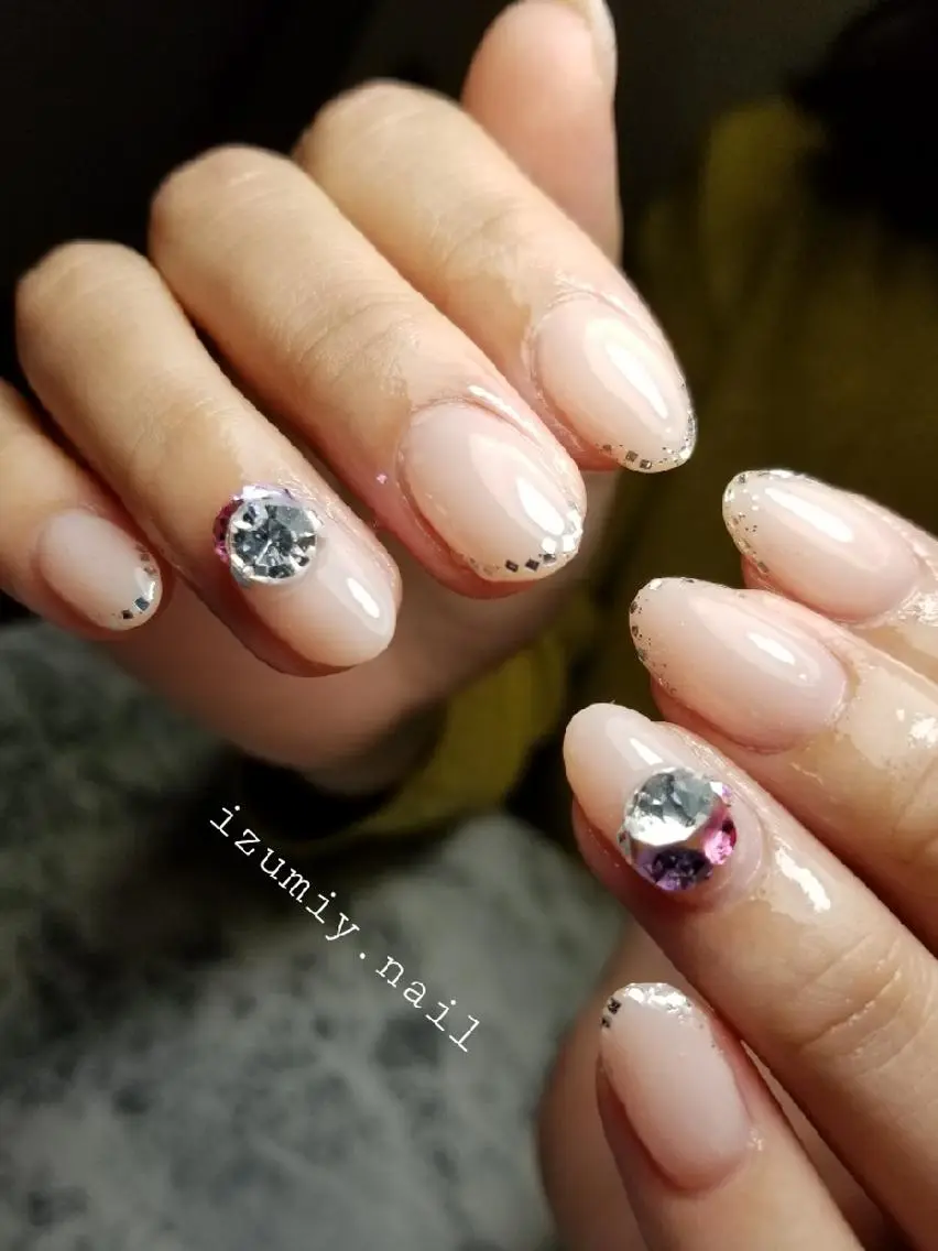 ネイル ラメ(グリッター) izumiynail いずみのネイルデザイン