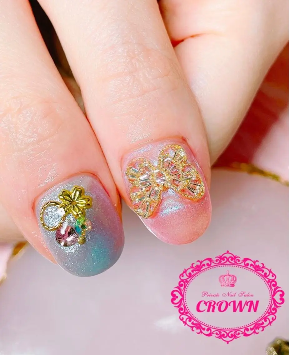 ネイル CROWN プライベートサロンのネイルデザイン