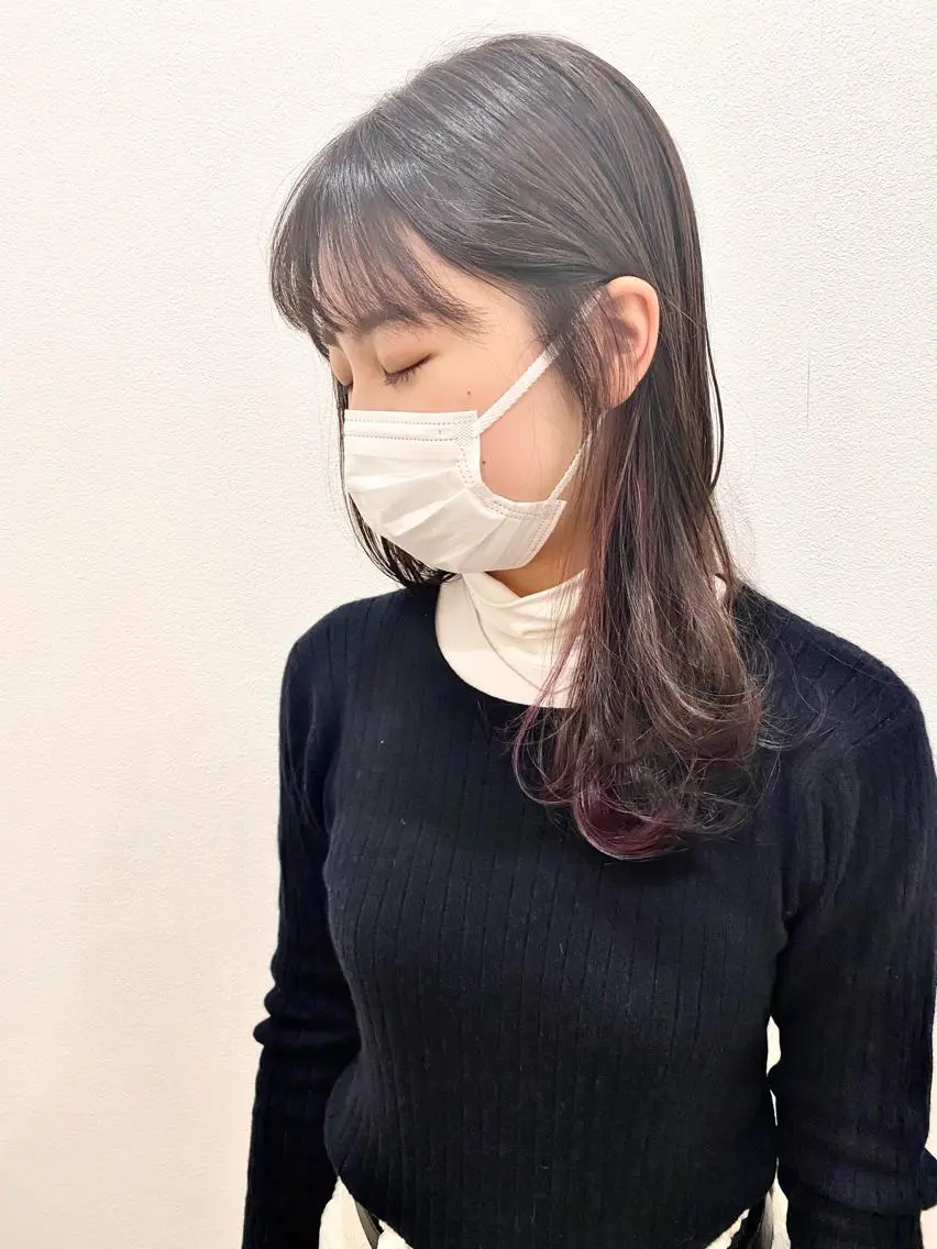ロング ヘアカラー MYRTLE TSUNODAのヘアスタイル