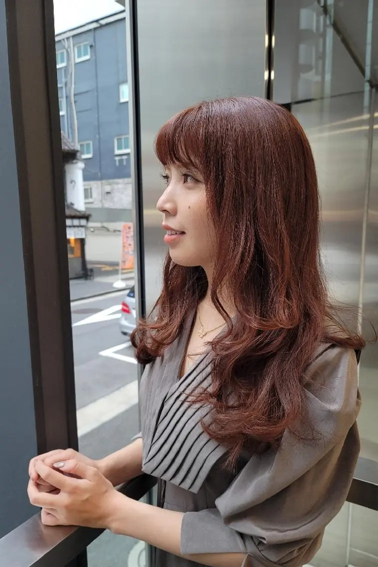 ロング カラー ❇️安達 優心❇️ レイヤー/艶髪特化のヘアスタイル