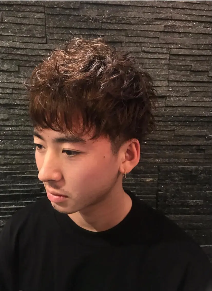 ショート プレミアムバーバー 表参道のヘアスタイル
