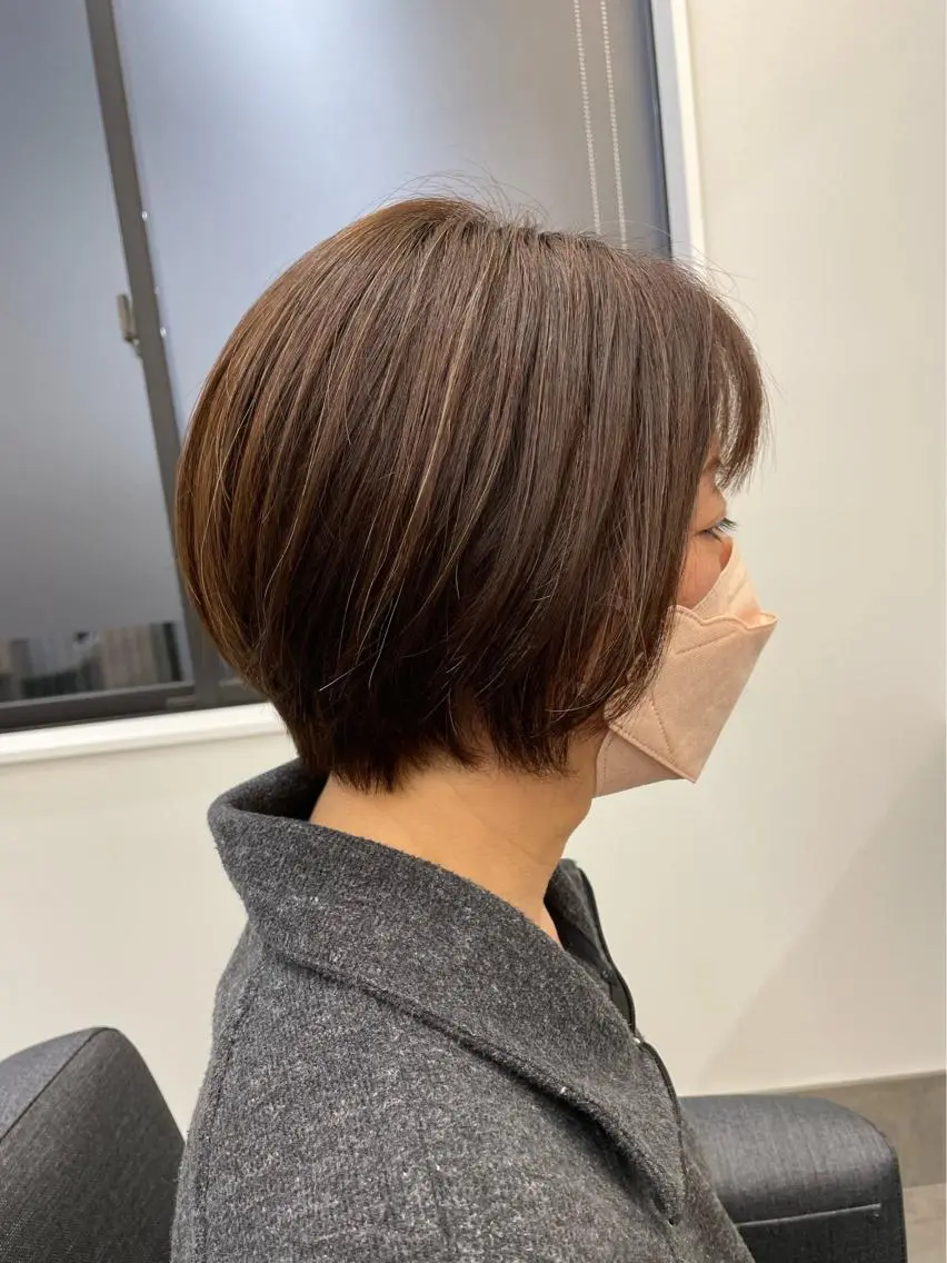 ショート ショートボブ ボブ ショートヘア 山本 美羽のヘアスタイル