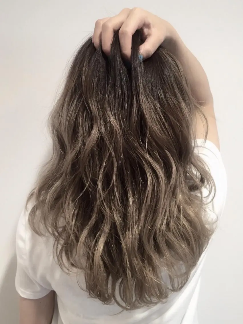 ショート ミディアム セミロング ロング カラー パーマ ヘアアレンジ 韓国♡ハイライト ♡YURIのヘアスタイル