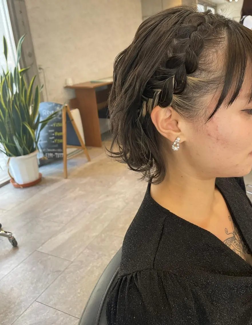 ヘアアレンジ ヘアセット 美髪× ヘアセット✨Araiのヘアスタイル