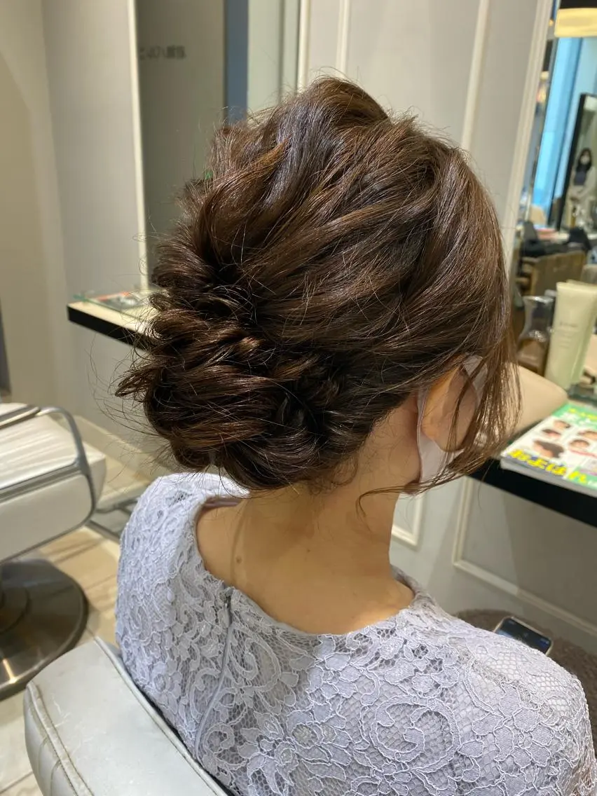 ロング 美髪矯正透明感カラー 江川 和輝のヘアスタイル