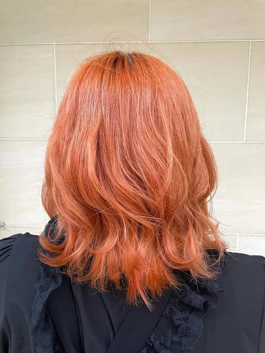 ショート カラー ヘアカラー トリートメント ヘアセット MARIN🦋/ 韓国ヘア×艶カラーのヘアスタイル