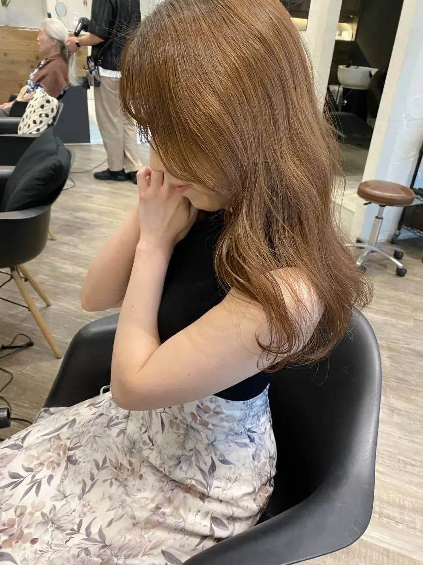 ロング カラー ベージュカラー 🌟アレンジが似合う カラー🌟Rumiのヘアスタイル