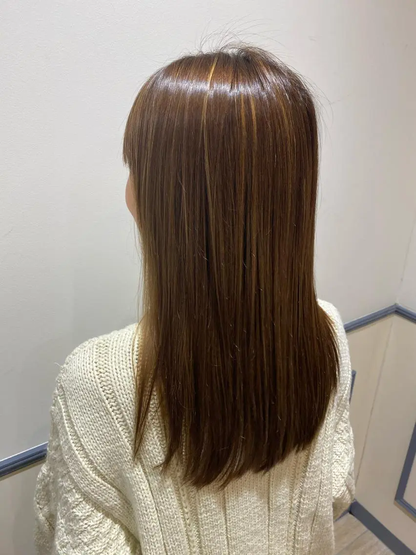 ロング 須藤 向日葵のヘアスタイル