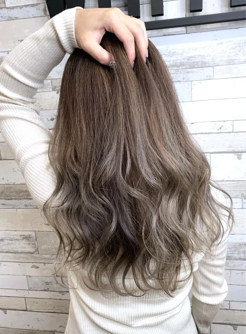 ロング カラー メンズ縮毛矯正 細谷碧海のヘアスタイル