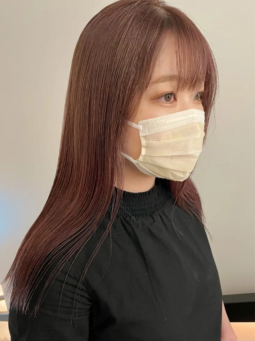 カラー ヘアカラー 🎀ボブ+ハイトーン シュカ👶🏻のヘアスタイル