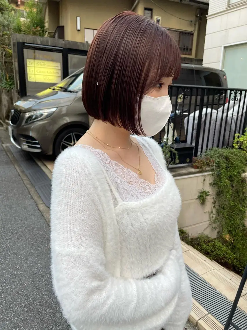 ショート カラー まつ毛パーマ🐏 NANAMIのマツエク・マツパデザイン