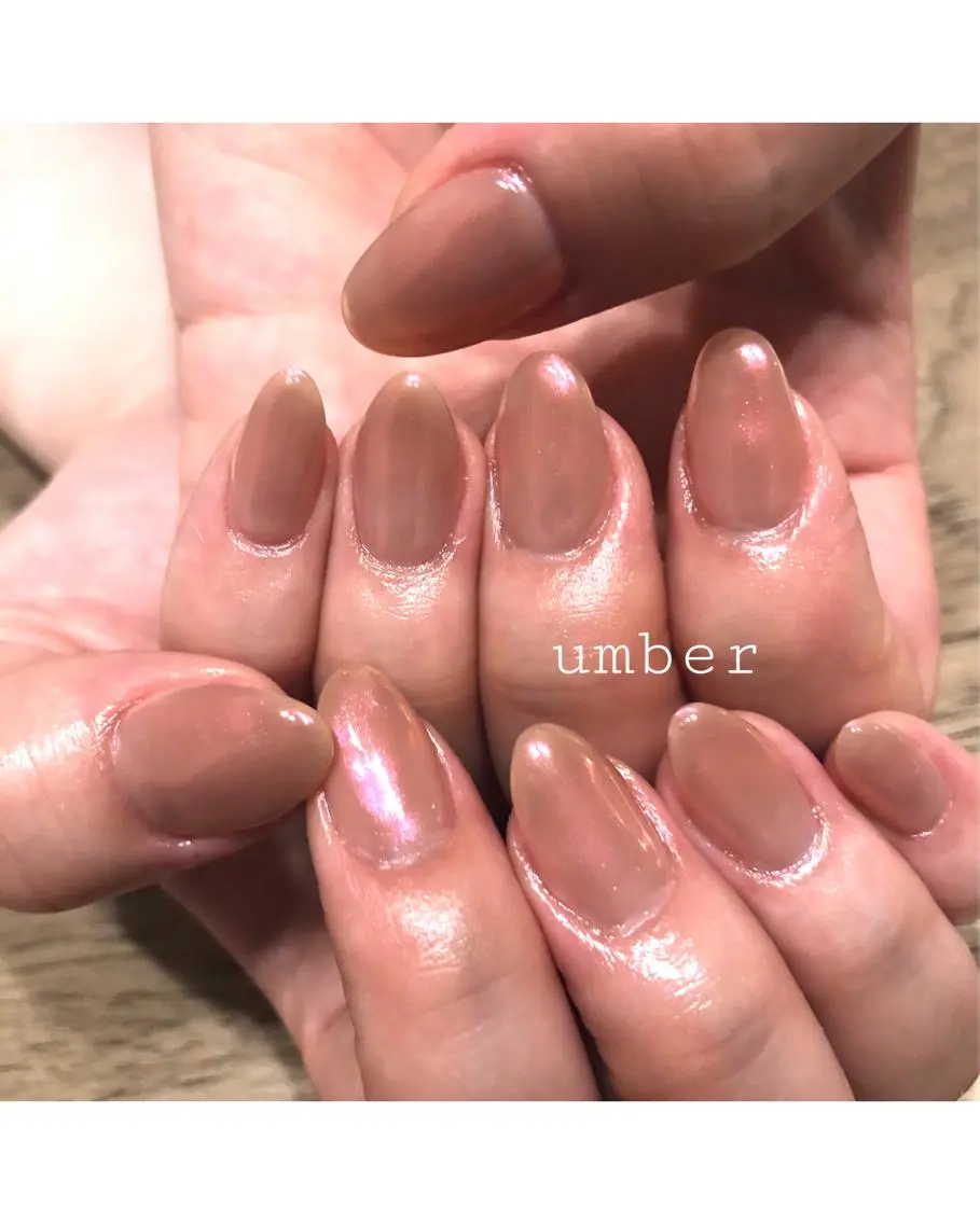 ネイル アートネイル クリアネイル フットネイル フレンチネイル グラデーション ハンドネイル umber 三茶1分のネイルデザイン