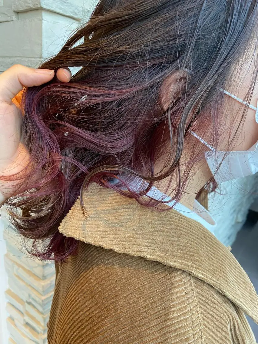 ミディアム カラー 透明感カラーブリーチ 🌼シゲモトアヤ🌼のヘアスタイル
